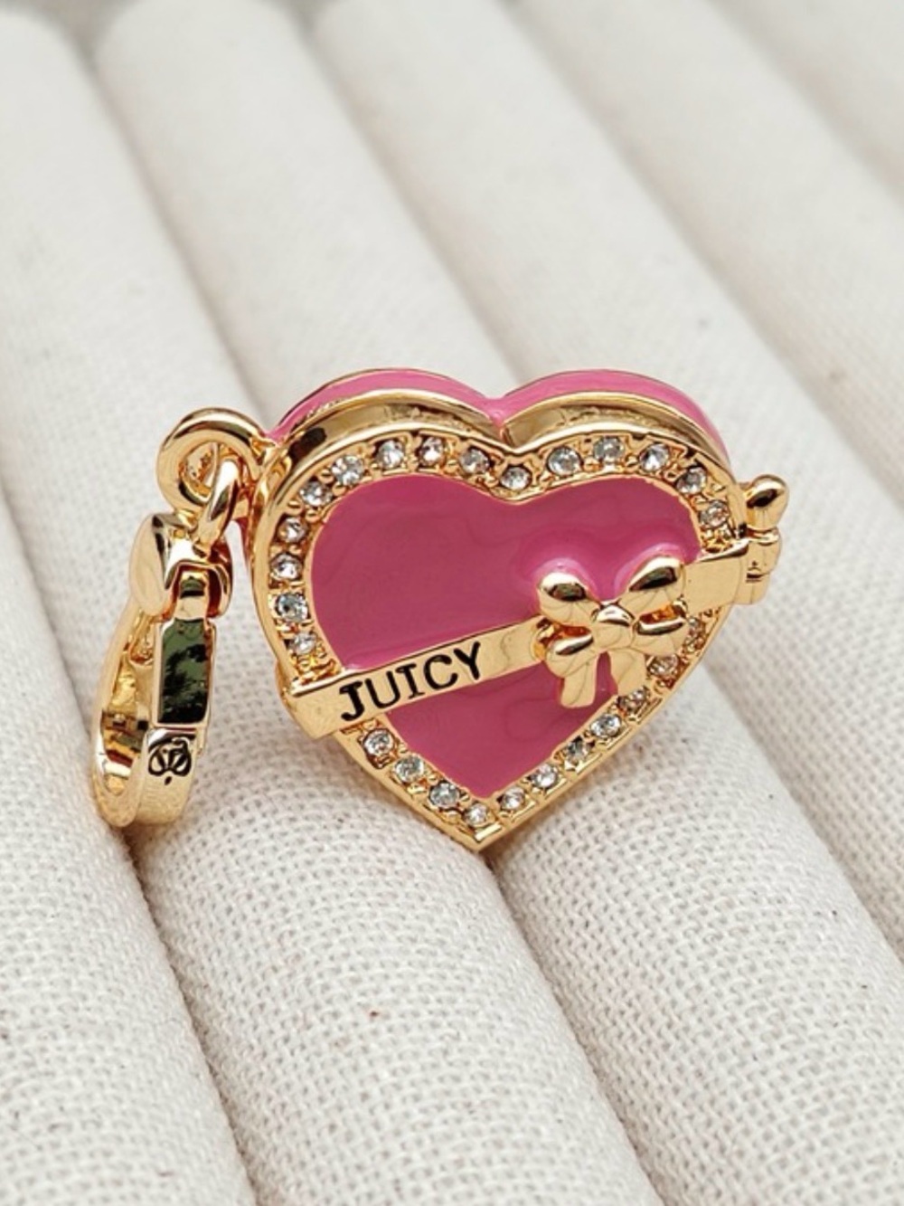 Juicy Couture Heart jewelry Box Charm - Picture 3 of 6